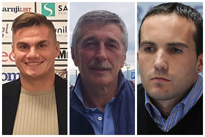 Josip Brezovec, Zvjezdan Radin i Mario Rubeša