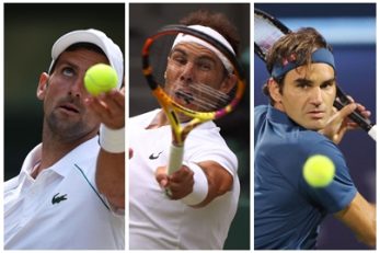 Novak Đoković, Rafa Nadal i Roger Federer/Foto REUTERS