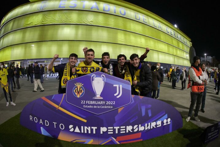 Navijači Villarreala/Foto REUTERS