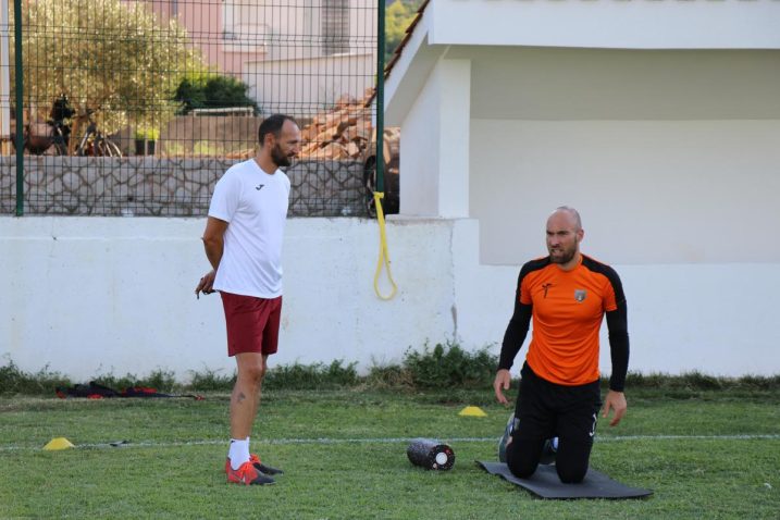 NAPRAVITI ISKORAK - Igor Tkalčević i Ivan Vargić/Foto V. PROKIĆ