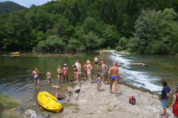 Detalj s prošlogodišnje utrke Kupom uzvodno / NL arhiva