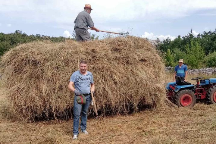 Košnja po starinski u Stolcu / Foto D. PRPIĆ