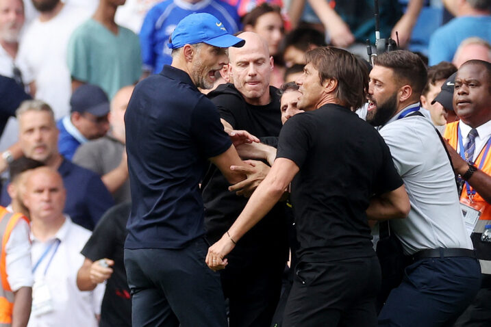 Thomas Tuchel i Antonio Conte/Foto REUTERS