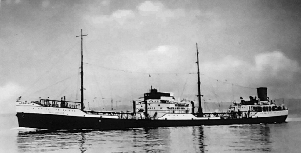 Prvi uvezeni brod za rezanje bio je tanker »Solarium«
