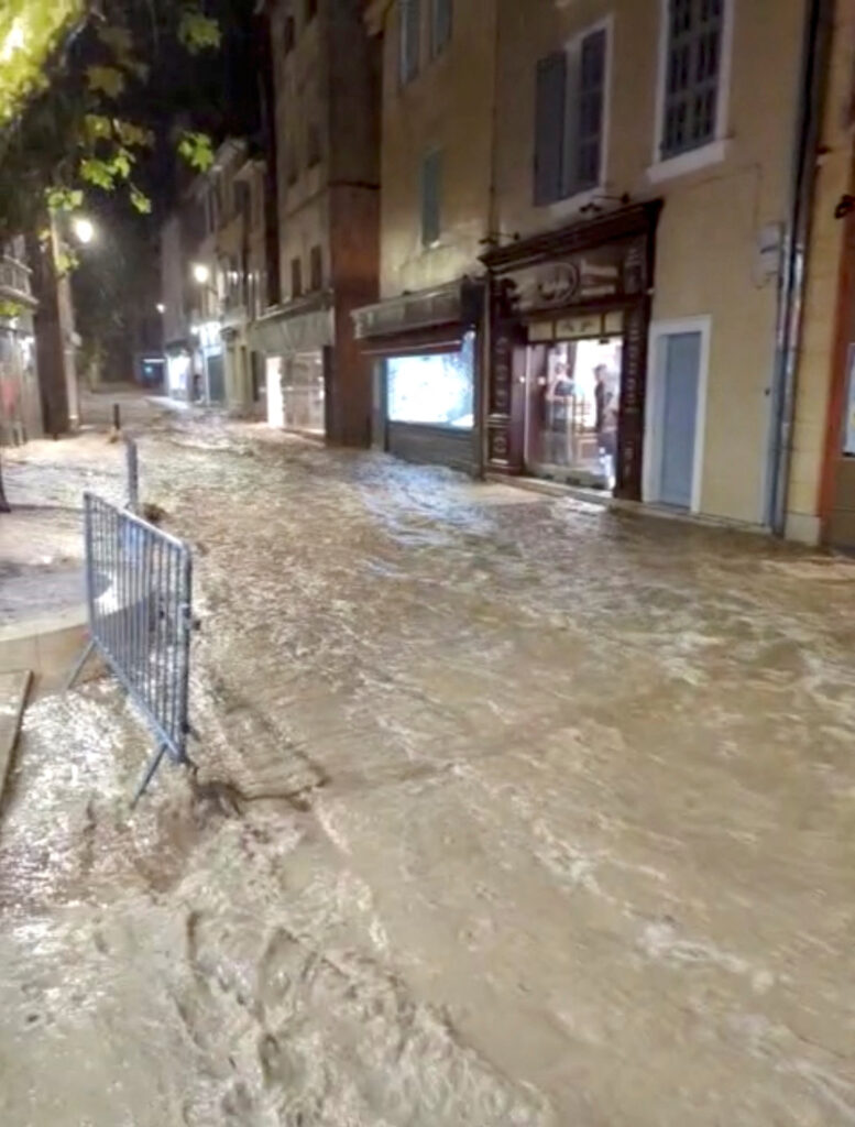 Poplava u francuskom Cassisu / Reuters