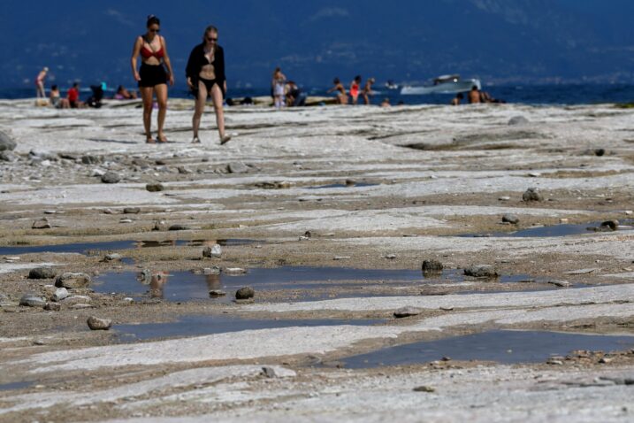 Suša u Sirmioneu u Italiji / Reuters