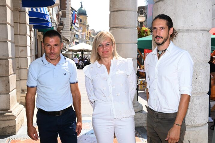 Ladislav Radoslović, Iva Rinčić i Vjekoslav Rubeša / Foto M. GRACIN