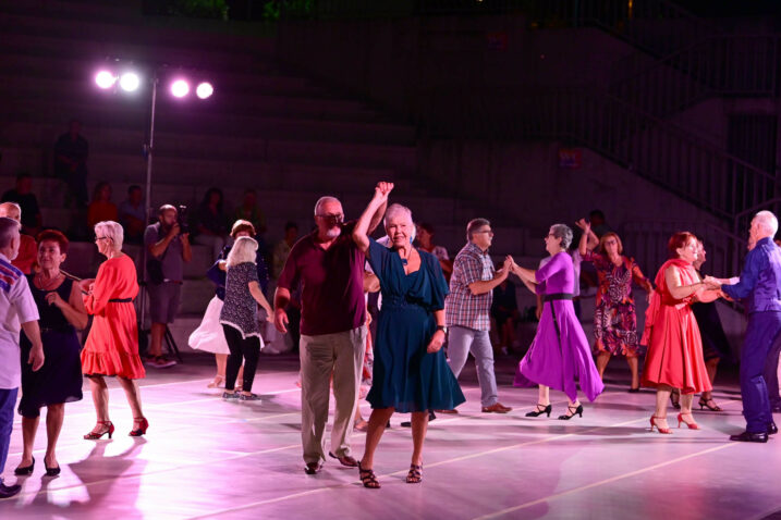 S plesa umirovljenika u sklopu Matuljskih ljetnih večeri / Foto Vedran Karuza
