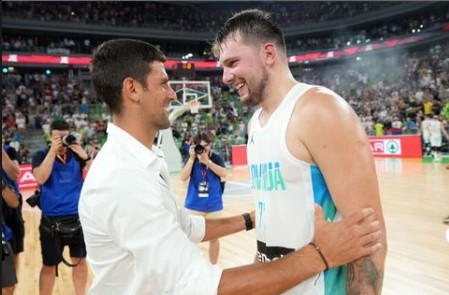 Novak Đoković i Luka Dončić