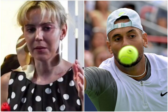 Anna Palus i Nick Kyrgios / Foto Screenshot Twitter, Reuters