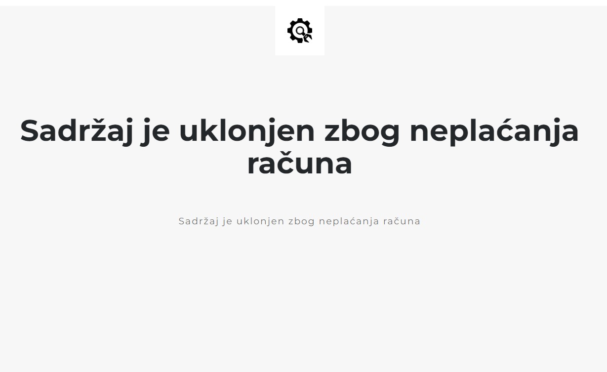 Foto Screenshot www.hdz-petrinja.hr