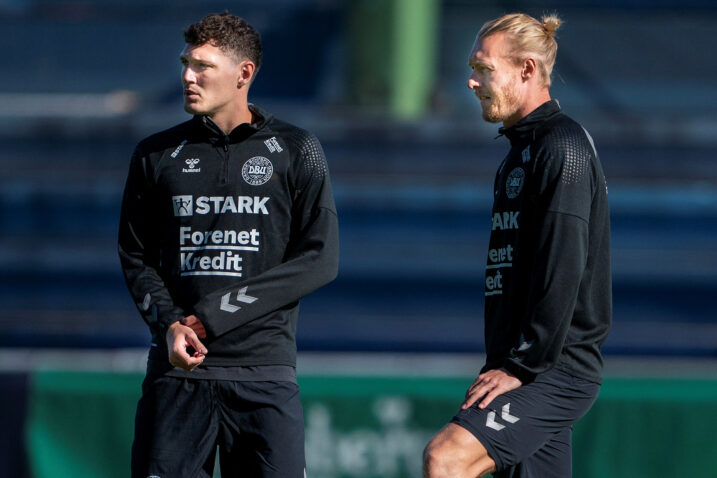 Simon Kjaer i Andreas Christensen/Foto REUTERS