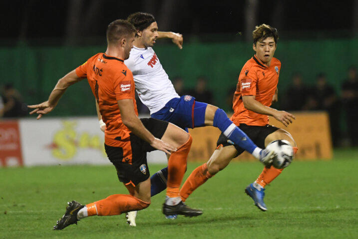 Filip Krovinović u šibenskom okruženju/Foto PIXSELL