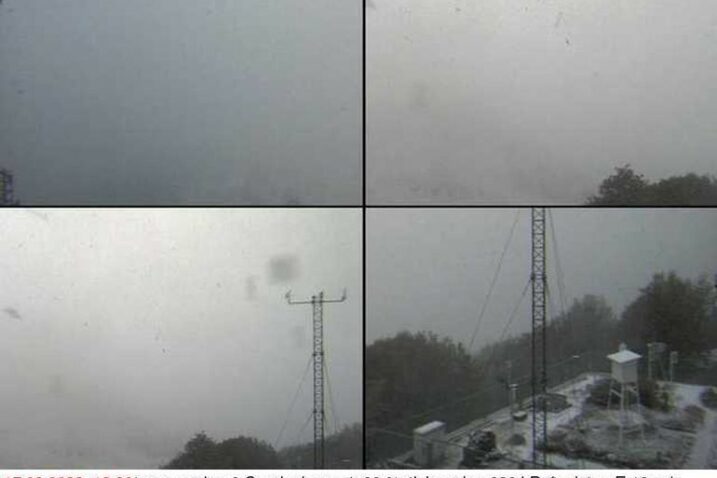 Screenshot webcam / Zavižan