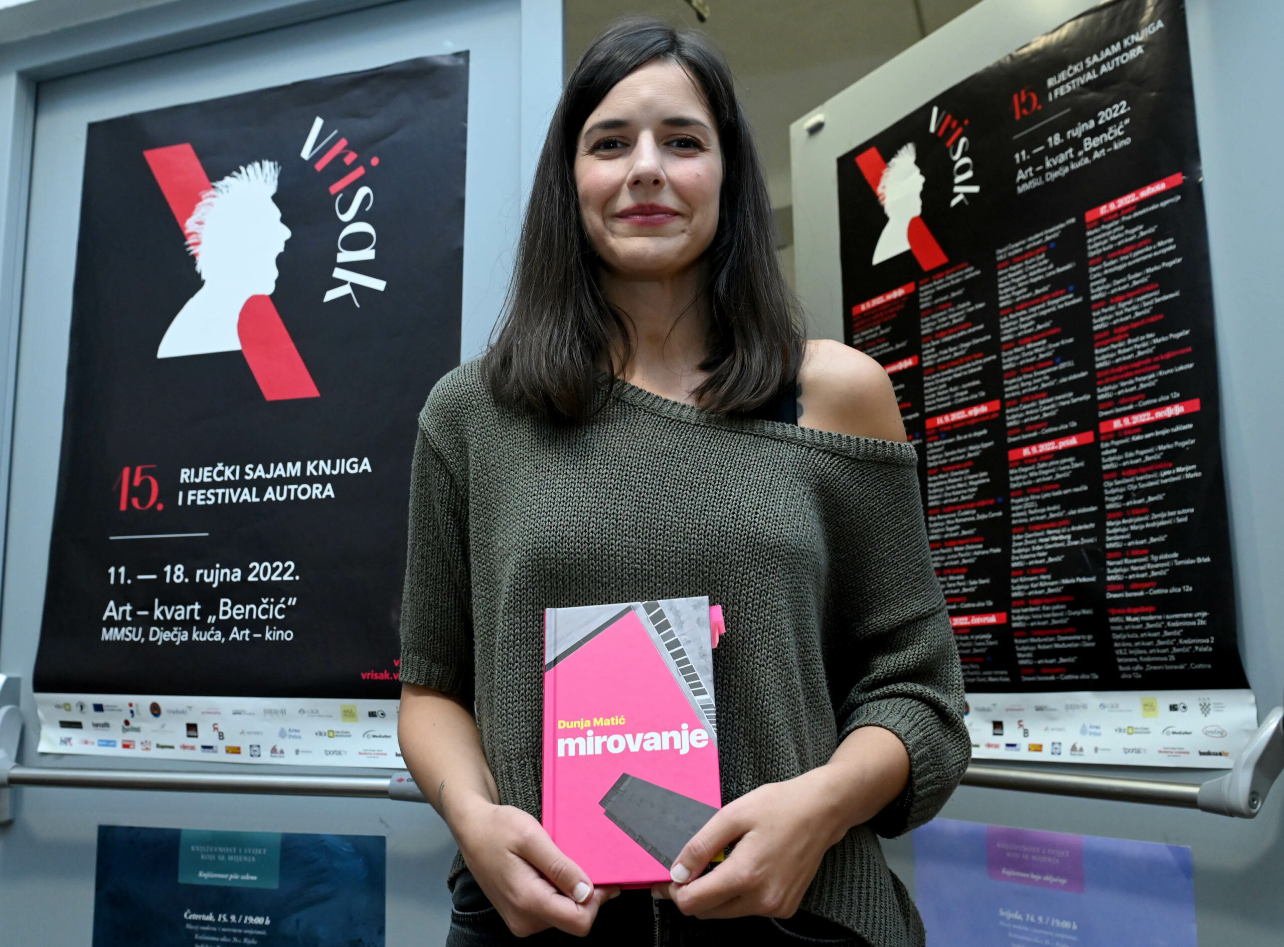 Dunja Matić promovirala je svoju knjigu na Vrisku / Foto MARKO GRACIN