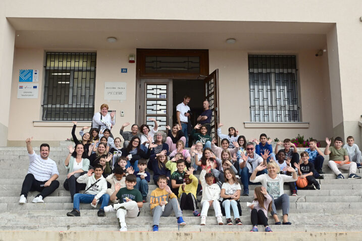 Krajem rujna OŠ Pećine ugostila je partnere u Erasmus+ projektu iz Austrije / Foto Vedran KARUZA