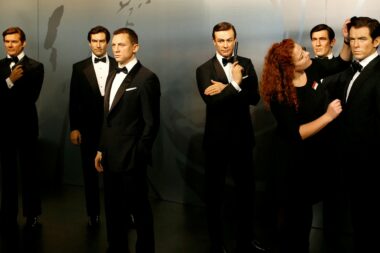 Voštani Bondovi u Muzeju Madame Tussaud u Berlinu, Foto: REUTERS