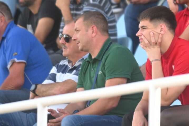 Predrag Stilinović i Damir Kraljić, trener i sportski direktor Grobničana/M. LEVAK