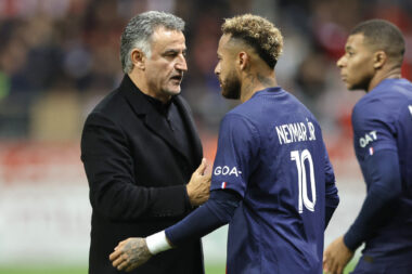 Christophe Galtier i Neymar/Foto REUTERS