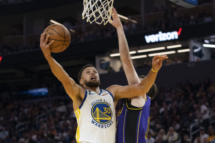 Stephen Curry i Matt Ryan/Foto REUTERS