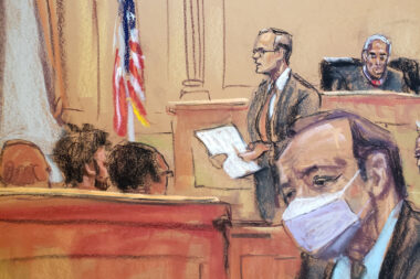 Crtež sa suda, Foto: Reuters