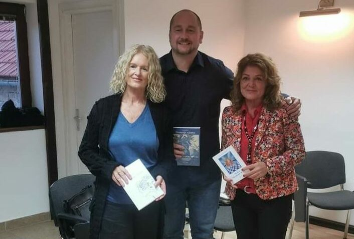Branka Arh, Davior Grgurić i Silvija Benković Peratova nastupili su na književnoj večeri u Vrbovskom / Foto G. Vučinić