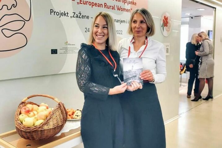 Jovana Čutul i Jasminka Gršković, predstavnice krčke udruge Žene za otok