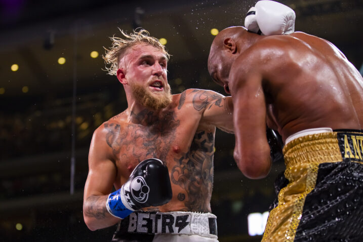 Jake Paul i Anderson Silva/Foto REUTERS