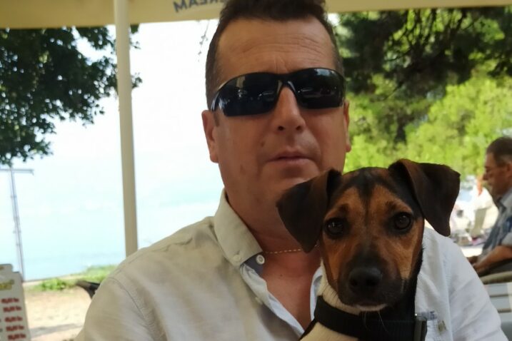 Damir Laser i njegova ljubimica Rea