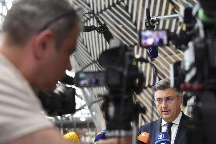 Andrej Plenković / Foto Screenshot Twitter Vlada RH