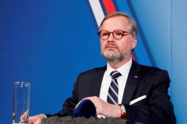 Češki premijer Petr Fiala / REUTERS