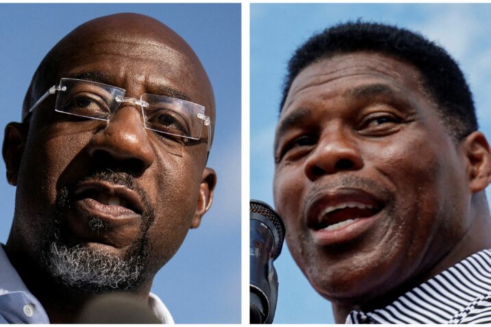 Raphael Warnock i Herschel Walker