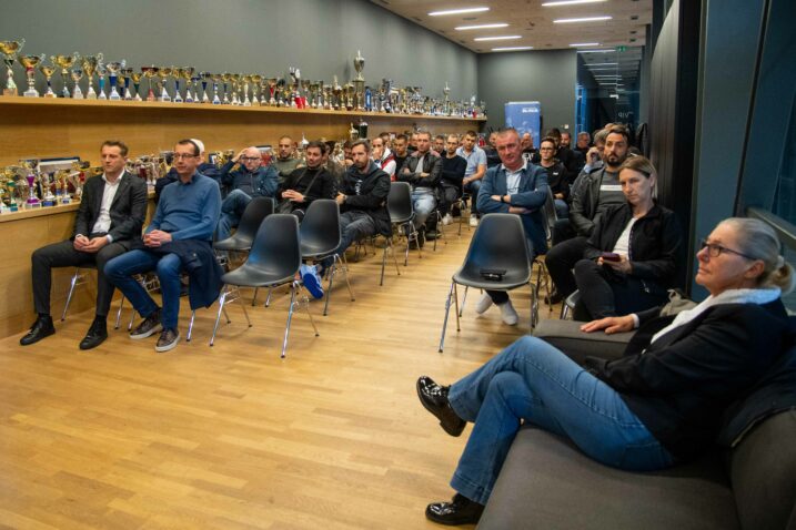Vedran Babić, gradonačenik Marko Filipović, Milan Ivaniš, Katja Luketić i Dorotea Pešić Bukovac/Foto A. KRIŽANEC