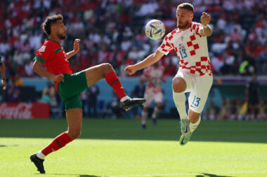 Noussair Mazraoui i Nikola Vlašić/Foto REUTERS