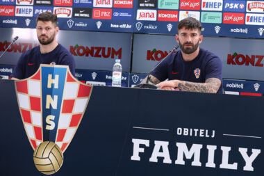 Bruno Petković i Marko Livaja/Foto PIXSELL