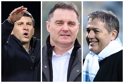 Sergej Jakirović, Samir Toplak i Dragan Skočić/Foto PIXSELL/S, DRECHSLER