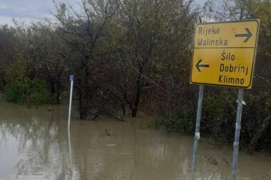 Poplava se na području Općine Dobrinj dogodila 18. studenoga