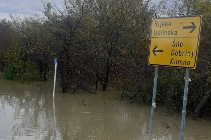 Poplava se na području Općine Dobrinj dogodila 18. studenoga