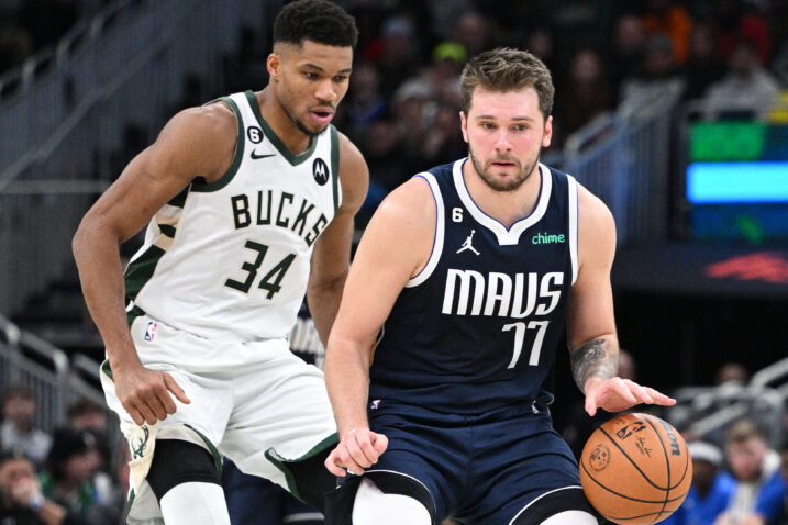 Giannis i Luka Dončić/Foto REUTERS