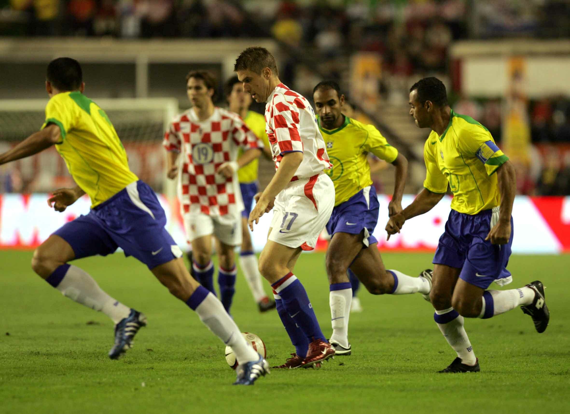 Ivan Klasnić igrao je dvaput za Hrvatsku protiv Brazila/Foto PIXSELL