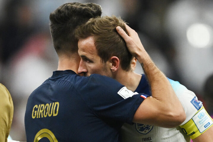 Oliver Giroud i Harry Kane/Foto REUTERS