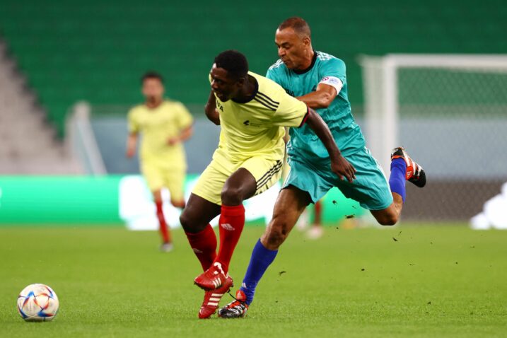 Clarence Seedorf i Roberto Carlos/Foto REUTERS
