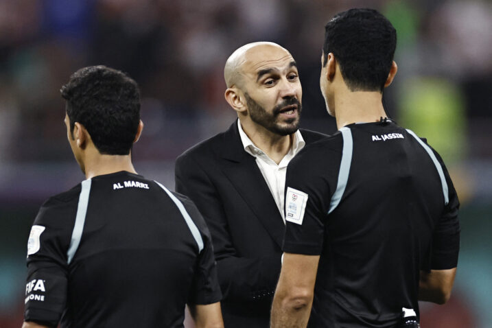Walid Regragui/Foto REUTERS