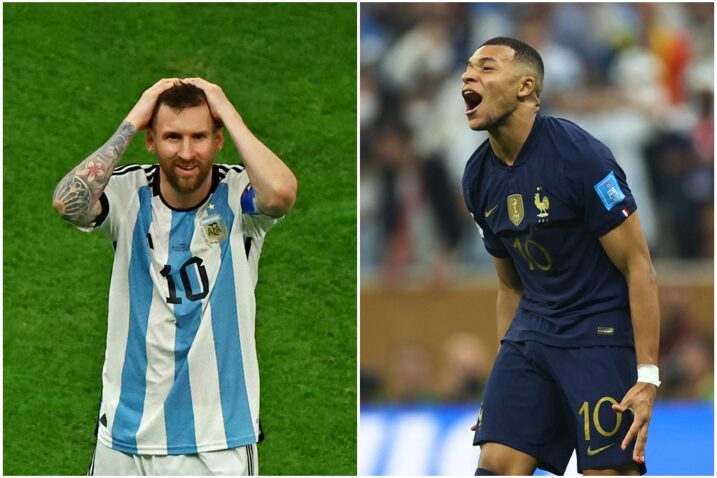 Leo Messi i Kylian Mbappe/Foto REUTERS