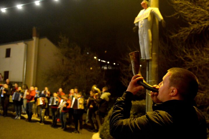 S jedne od ranijih Antonja u Zvoneći / Foto Marko Gracin