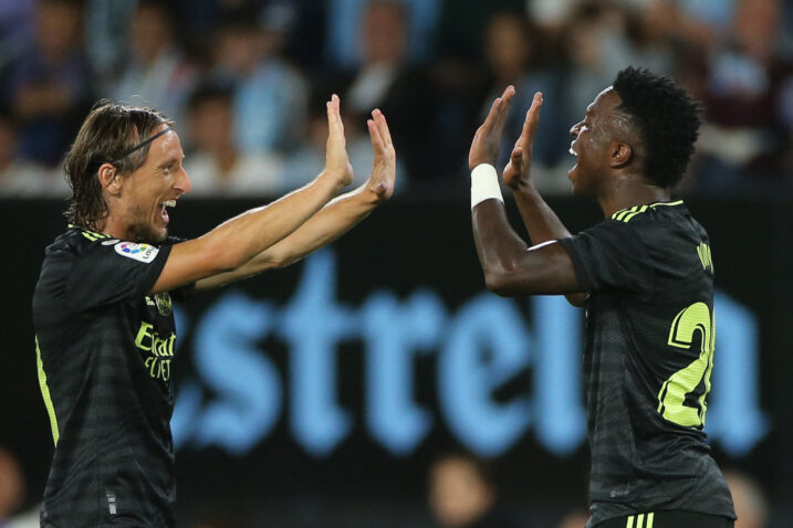 Luka Modrić i Vinicius Jr/Foto REUTERS