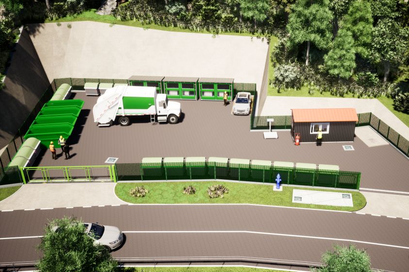 Potpisan ugovor o gradnji reciklažnog dvorišta u Mošćeničkoj Dragi, ovako će izgledati