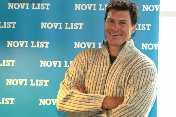 DRAGI GOST - Ivica Kostelić na Konferenciji Novog lista/Foto V. KARUZA