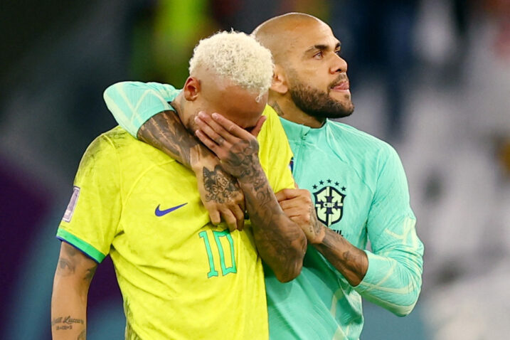 Neymar i Dani Alves/Foto REUTERS