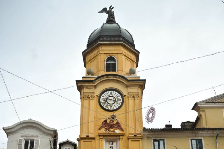 Obnova Gradske ure trebala bi, umjesto 15. siječna, biti gotova početkom veljače / Snimio Mateo LEVAK